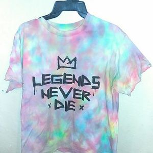 Legends never die (phora) tie dye shirt